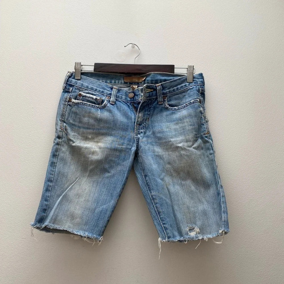 ABERCROMBIE & FITCH - Denim Cutoff Jorts - Picture 3 of 5